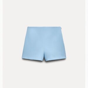 ZARA Sky Blue Women's Elegant Shorts